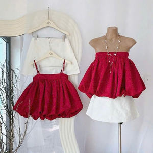 Conjunto de Dos Piezas Largo para Verano, Ropa de Mujer, Cómoda, Natural, Lavable, Empaque Personalizado, de Fabricante Vietnamita - Product Image 5