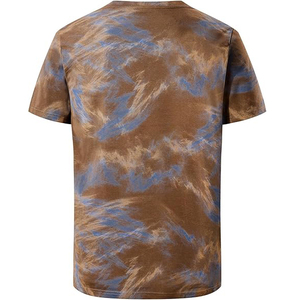 เสื้อยืดตาข่ายสำหรับผู้ชายโอเวอร์ไซส์พิมพ์ลายสกรีนแบบกำหนดเอง - Product Image 2