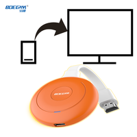 Vente chaude 1080P adaptateur d'affichage sans fil WiFi écran miroir Dongle pour téléphone, ordinateur portable, TV et projecteur