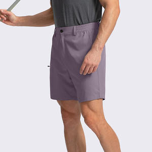 กางเกงวิ่งขาสั้นสำหรับผู้ชายกางเกงขาสั้นเล่นกอล์ฟผ้าโพลีเอสเตอร์และสแปนเด็กซ์แบบลำลอง - Product Image 5