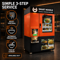 Machine commerciale entièrement automatique en libre-service Ouruoxi, robot IA pour restaurant de nouilles
