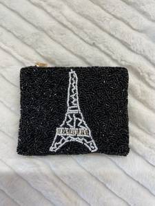 Pochette à main personnalisée perlée à la main de haute qualité véritable portefeuille de pièces de monnaie unisexe portefeuille de pièces de monnaie meilleures ventes conceptions de perles à la main - Product Image 3