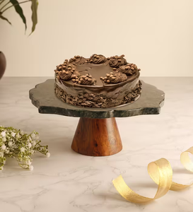 Vendedor caliente Soporte de pastel de mármol Nuevas llegadas 100% Soporte de postre de mármol natural Mejor diseñador - Product Image 4