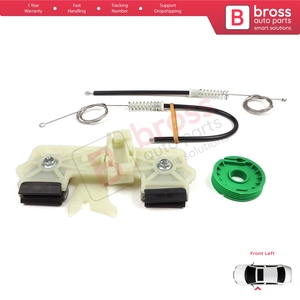 ชุดซ่อมมอเตอร์กระจกไฟฟ้า BWR5512 สำหรับประตูหน้าซ้าย รถยนต์ฟอร์ด เฟียสต้า MK5 JH JD BE256 ปี 2001-2008 แบบ 4/5 ประตู รุ่น 2S61A23201 - Product Image 3