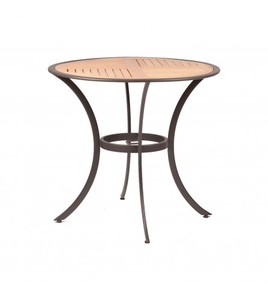 Meubles en métal et en bois Table basse de luxe pour la maison Meubles de chambre à coucher et de salle à manger Table ronde en bois pour thé et tables basses - Product Image 1