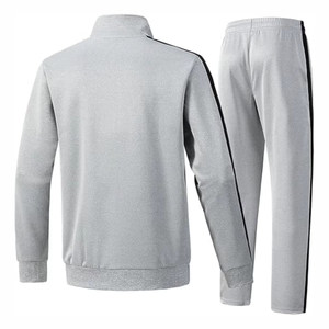 Chándales de hombre recién llegados al por mayor chándal de color sólido ajustado de alta calidad para adultos y niños - Product Image 2