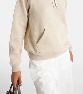 Sweat-shirt pour femme grande taille de haute qualité 100% coton Logo personnalisé brodé Streetwear Sweat-shirt décontracté pour l'automne - Product Image 5