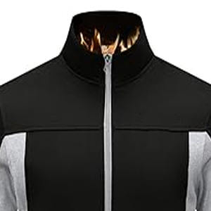 Survêtements délavés à l'acide pour hommes, ensembles de pantalons évasés brodés usés, survêtement zippé avec strass, téléchargé par Dress Sports - Product Image 2