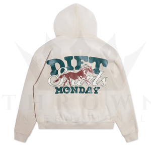 Usine personnalisée de haute qualité 100% coton polaire épais sweat à capuche vert soleil fondu couleur unie surdimensionné pour les femmes-pour l'hiver - Product Image 4