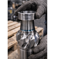 Corps de foret PDC en acier inoxydable usiné par CNC, en alliage d'acier |   Outils de forage pétrolier standard API