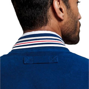 Fabricant OEM, veste universitaire de haute qualité, veste universitaire en laine avec broderies personnalisées, veste universitaire pour hommes - Product Image 5