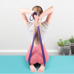 2024 Women's Workout Booty Gym Fitness Bands Wholesale Customizable Solid Color Long Loop Bands - Product Image 4