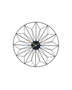 Antique Selling Iron <b>Clock</b> Wall <b>Art</b> Hotel Home Office Bedroom Handmade Decorative Geometric Floral Design Luxury Metal Wall - Product Image 2