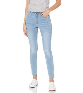Jeans de style 2026, taille haute, grande taille, coupe slim, décontractés, respirants, pour femmes, personnalisables, vente en gros - Product Image 1