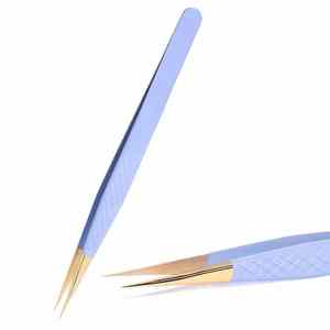 Pince à cils volume incurvé avec logo personnalisé Pince à cils pour extension de cils - Product Image 3