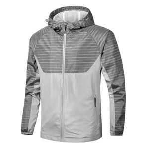 Sporty Windbreaker <b>Men's</b> <b>Jackets</b> Athletic <b>Man</b> <b>Jackets</b> <b>Lightweight</b> <b>Jacket</b> for <b>Man</b> for Fitness Enthusiasts - Product Image 2