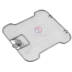 Tapa Manual de Acero Inoxidable para Cesta de Malla Metálica – Certificación CE, Estándar ISO, Calidad Premium y Cumplimiento de Seguridad - Product Image 1