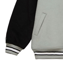 Veste Letterman en cuir véritable et laine Varsity Custom School Breathable Plus Size CollegeBaseballjacket pour hommes - Product Image 3