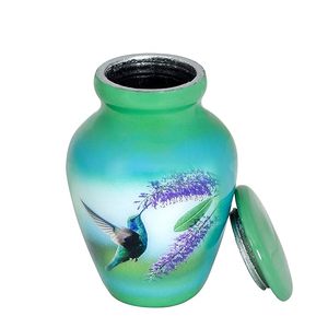 Urne souvenir en aluminium de haute qualité pour partager les cendres entre les membres de la famille offrant une solution commémorative réfléchie et élégante - Product Image 3
