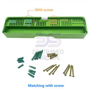 Juegos de instrumentos ortopédicos Precio al por mayor Base de fuente de alimentación manual de acero inoxidable de instrumentos quirúrgicos a la venta - Product Image 5