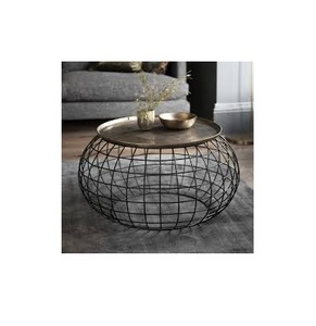 Meubles de salon de style rond pieds modernes en métal argenté - Product Image 1