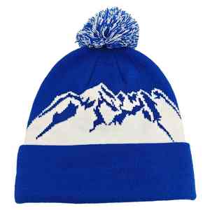 Bonnets en tricot de haute qualité, logo brodé personnalisé, logo d'étiquette, lettrage, laine et coton, chapeau en feutre pour adultes - Product Image 2