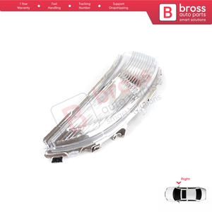 Rétroviseur latéral droit avec clignotant BSP624-2 pour Clio MK4 Captur MK1 Zoe Micra MK5 261604623R - Product Image 6