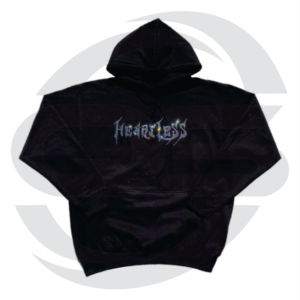 Streetwear à capuche en strass avec logo personnalisé Baggy unisexe éponge française d'hiver pour hommes usine 100% coton délavé à l'acide OEM ODM unisexe - Product Image 2