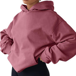 Drop Shoulder Women's <b>Hoodies</b> Knitted Custom Print Sweatshirt Oversized Streetwear Hip Hop <b>Cool</b> Pullover Sweatshirts Women's - Product Image 4