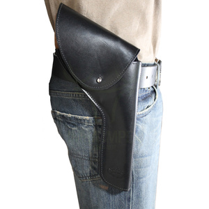 Funda con solapa táctica de cuero de vaca de alta presión personalizable OEM/ODM con botón de tachuela de metal para el mercado de Pakistán - Product Image 2