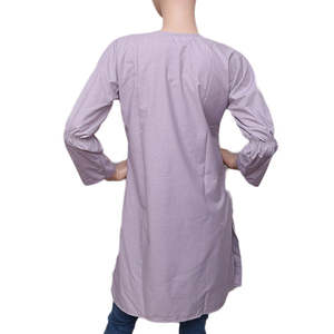 Kurti brodé pour femmes - Violet clair - Product Image 2