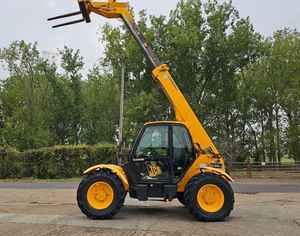JCB535 Equipo Eficiente para Manejo de Materiales, Componentes Principales del Mango Telescópico: Motor y Rodamientos, Accesorios para Maquinaria de Construcción - Product Image 2