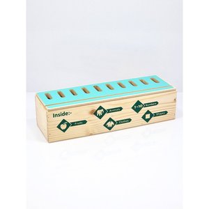 Nesting & <b>Stacking</b> Wooden Object Sorting <b>Box</b> for Younger Children's Play & Development - Product Image 3