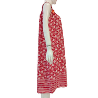 Femmes 2025 été sans manches Floral Boho robe d'été décontracté ample plage vacances réservoir robe maillot de bain couverture