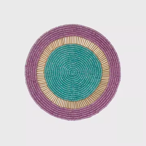 Posavasos con cuentas Posavasos hecho a mano Regalo Posavasos con cuentas de inspiración vintage - Product Image 5