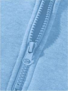 Sweat à capuche à fermeture éclair 100% coton pour hommes Sweat à capuche zippé à manches longues Pull décontracté à épaules tombantes - Product Image 4