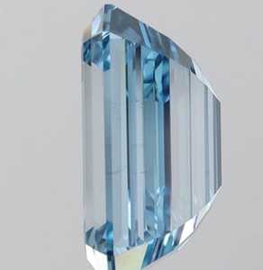 Premium 4.00 Carat Lab Créé Fantaisie Bleu Vif Émeraude Brillant Coupe Lâche Diamant IGI Certifié Excellent pour les Bijoutiers - Product Image 4