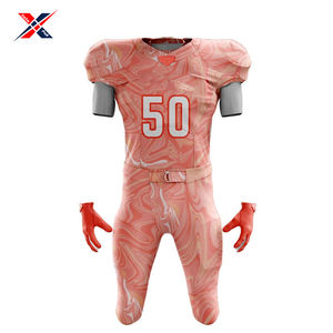 2025 nouveauté plus haute qualité Top vente personnalisé adulte Football américain uniforme faire votre propre 100% Polyester séchage rapide - Product Image 5