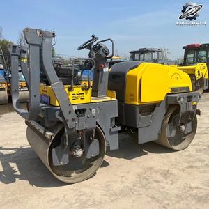 Compacteur vibrant à double tambour Dynapac CC1300 d'occasion, poids de travail 4 tonnes, marque suédoise originale, compacteur de petite taille - Product Image 6