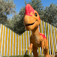 Modèle animatronique de dinosaure électrique simulé pour parc d'aventure, utilisation en intérieur/extérieur, école, garderie, centre commercial, aéroport, en métal, certifié CE