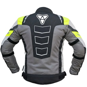 Veste d'équitation d'hiver unisexe en maille respirante textile CE Armor Protection avec col montant bandes réfléchissantes - Product Image 3