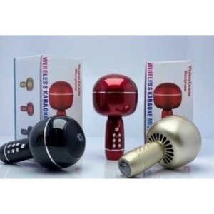 Micrófono de Karaoke portátil Altavoz inalámbrico Bluetooth con efecto eco para teléfono celular universal y dispositivo Bluetooth - Product Image 3