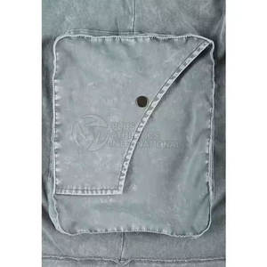 T-shirts lavés de flocon de neige à la mode 2025 T-shirts lavés de flocon de neige faits sur mesure en usine - Product Image 3