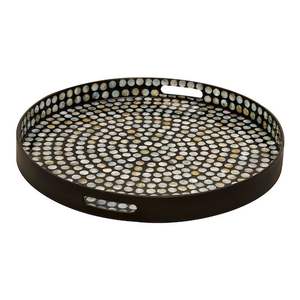 Bandeja de trabajo de madera y resina de aspecto único para el hogar, Hotel y restaurante, bandeja de utensilios de cocina de madera al por mayor - Product Image 3