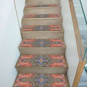 Tapis Kilim vintage, tapis turc imprimé, personnalisé, lavable - Product Image 5