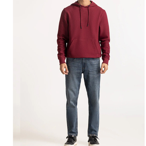 Breathable Men's <b>Hoodies</b> Sweatshirts <b>Polyester</b> OEM Service Design Custom Long Sleeve Streetwear Casual <b>Hoodies</b> for Men - Product Image 5