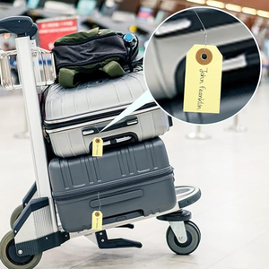 Etiqueta de Prenda Ecológica de Lujo al por Mayor, Etiqueta Colgante de Papel Impreso, Diseño en Relieve, Etiqueta Personalizada con Encabezado para Zapatos y Ropa - Product Image 3