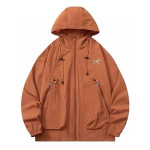 New Style Waterproof Hooded Coaches Jacket Custom Wholesale Super Wholesale Lightweight <b>Wind</b> <b>Breaker</b> Jackets in Packable Design - Product Image 1