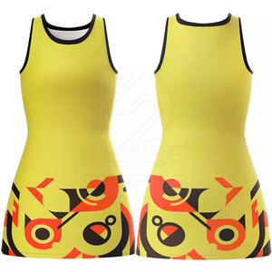 Uniforme de Netball de Entrenamiento Estilo Nuevo, Logotipo Personalizado, Talla Grande, 100% Poliéster, Impreso, Duradero, de Secado Rápido, Ligero y Transpirable, DESIRE - Product Image 3