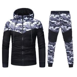 Tracksuit For Men Two Piece Varsity Jacket Pants <b>Set</b> With Custom <b>Embroidery</b> Logo Men Sublimated Tracksuits - Product Image 1